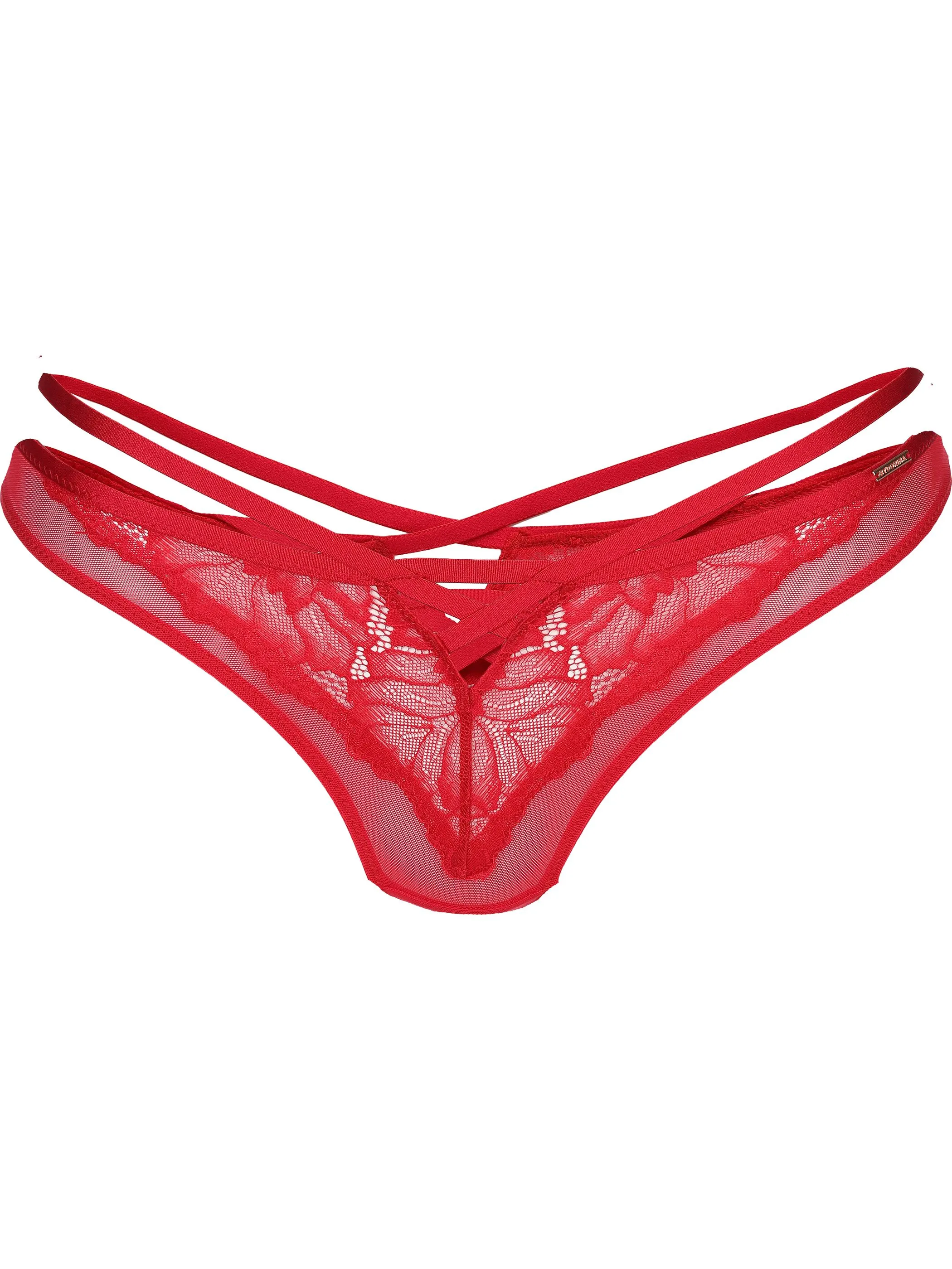 Dorina Da. Tanga Esme High Waist Rot 885869 ROT 1